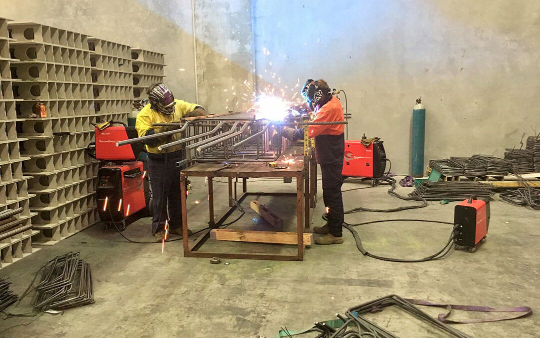 Concrete Column Building System