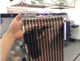 Electricity-generating fabric