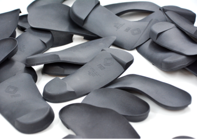 Production scaling of orthotics