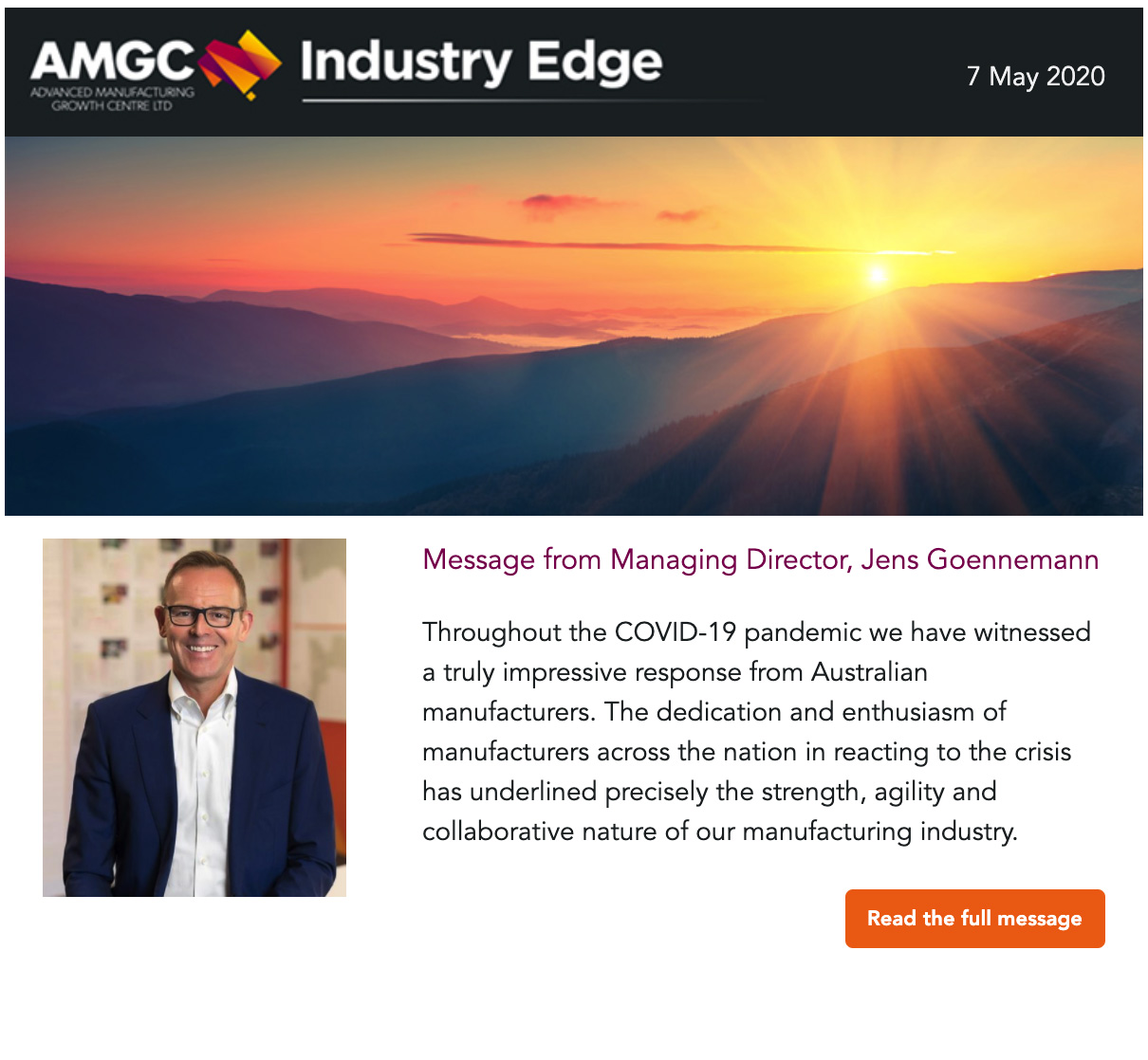 Industry Edge – April 2020