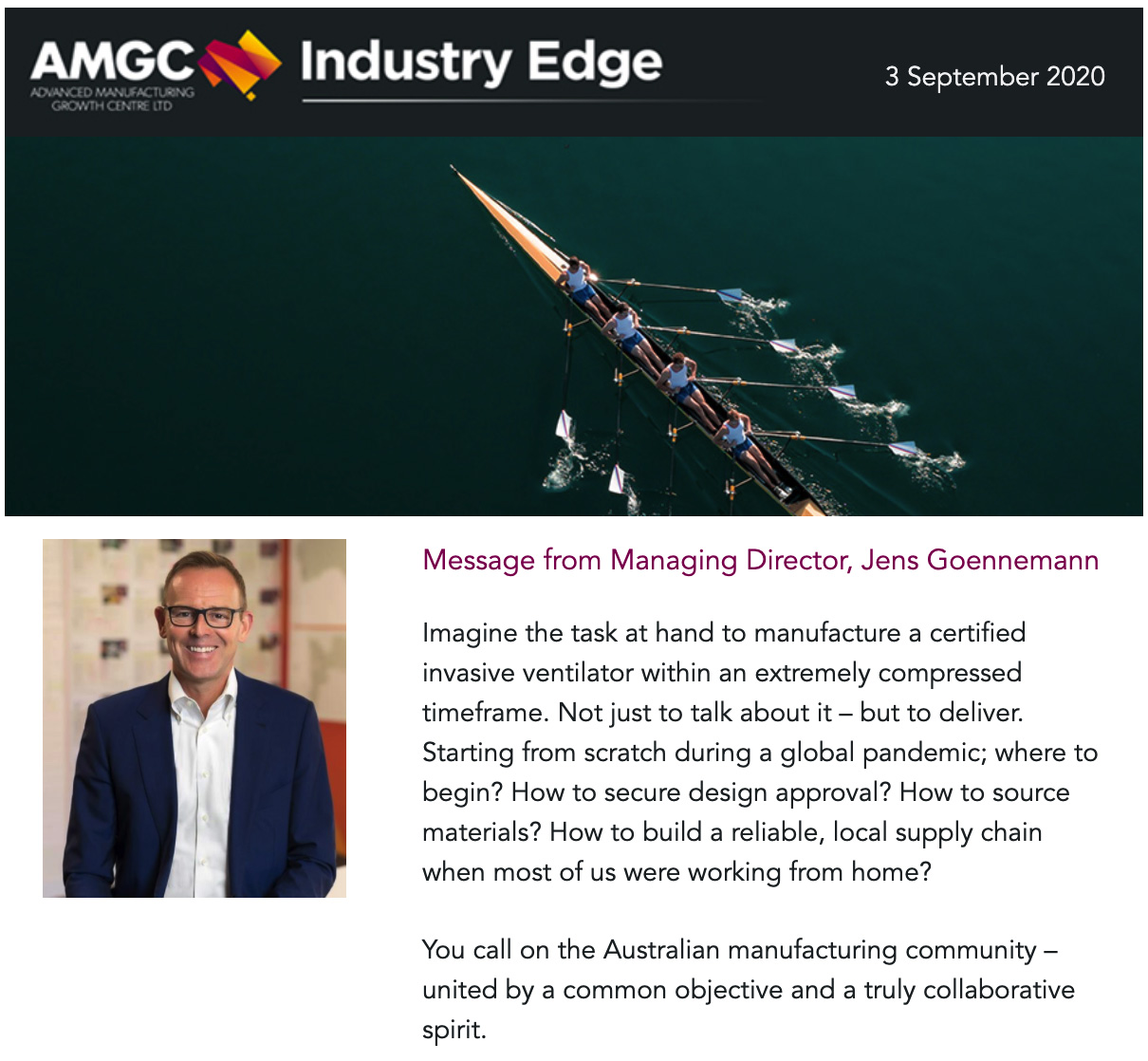 Industry Edge – April 2020