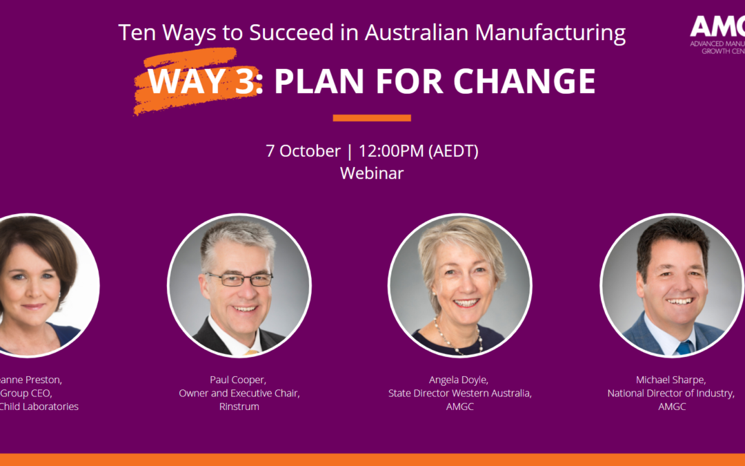 Way 3: Plan for change