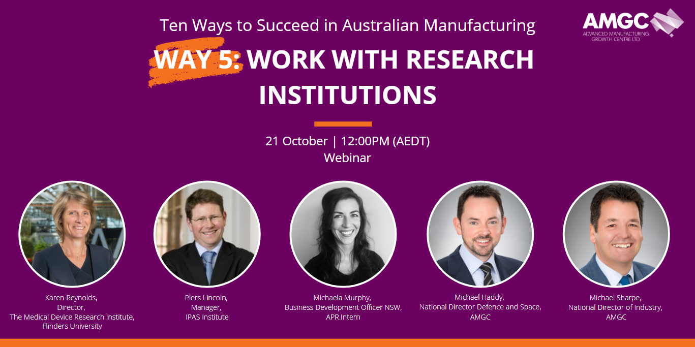 Way 5: Work with Research Institutions