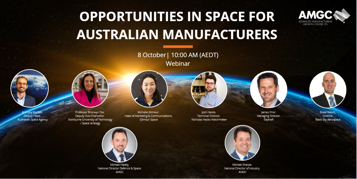 Opportunities in space for Australian manufacturers