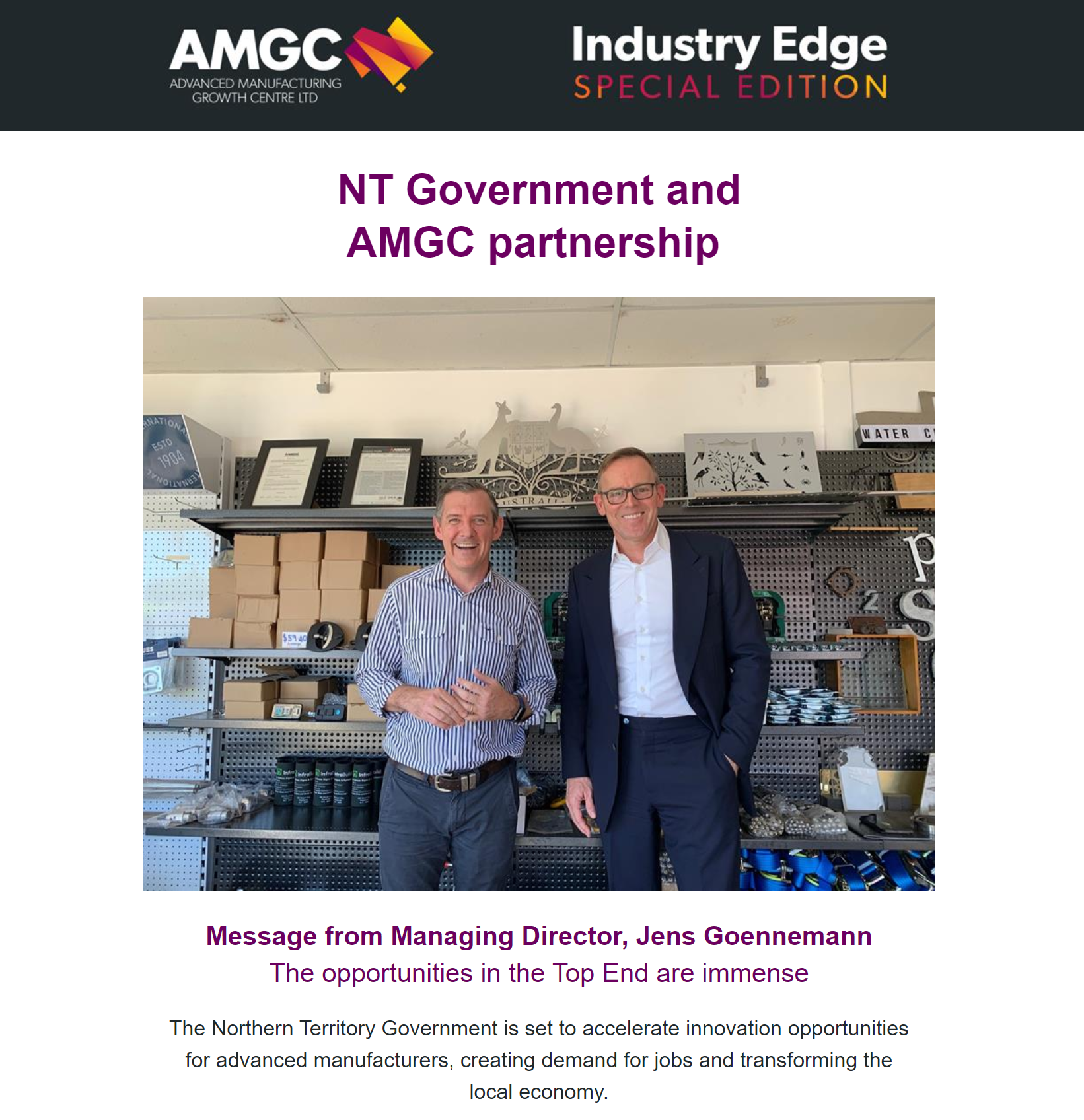 Industry Edge – April 2020