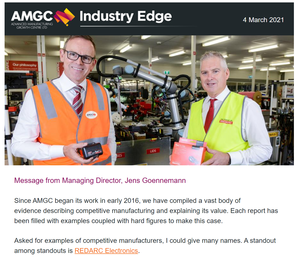 Industry Edge – April 2020