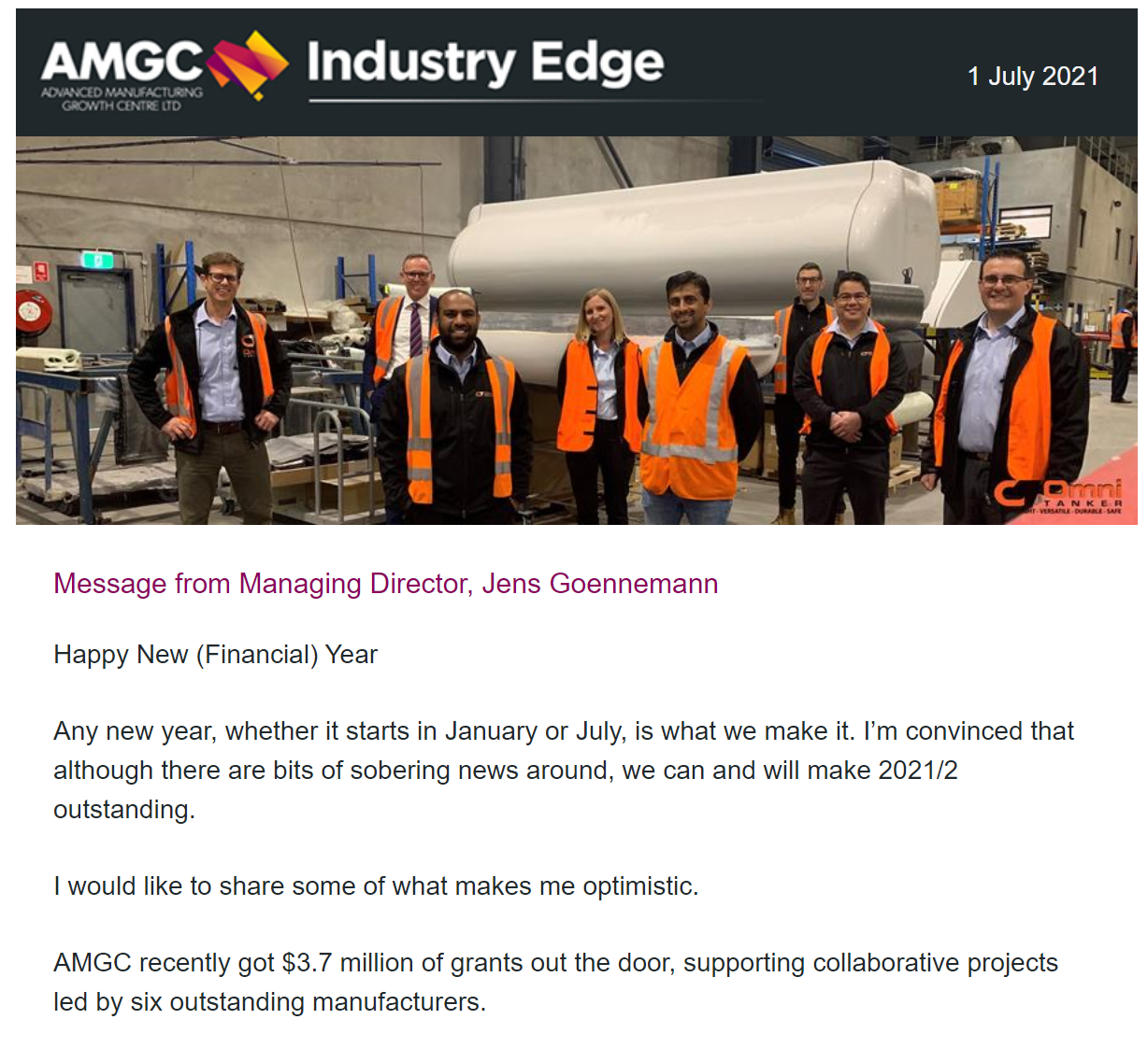 Industry Edge – April 2020