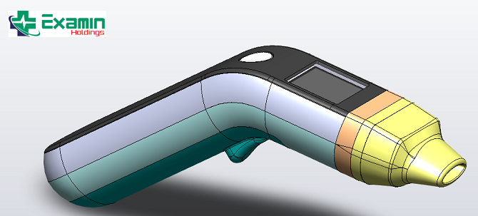 The Examin Covid Breath Test Device