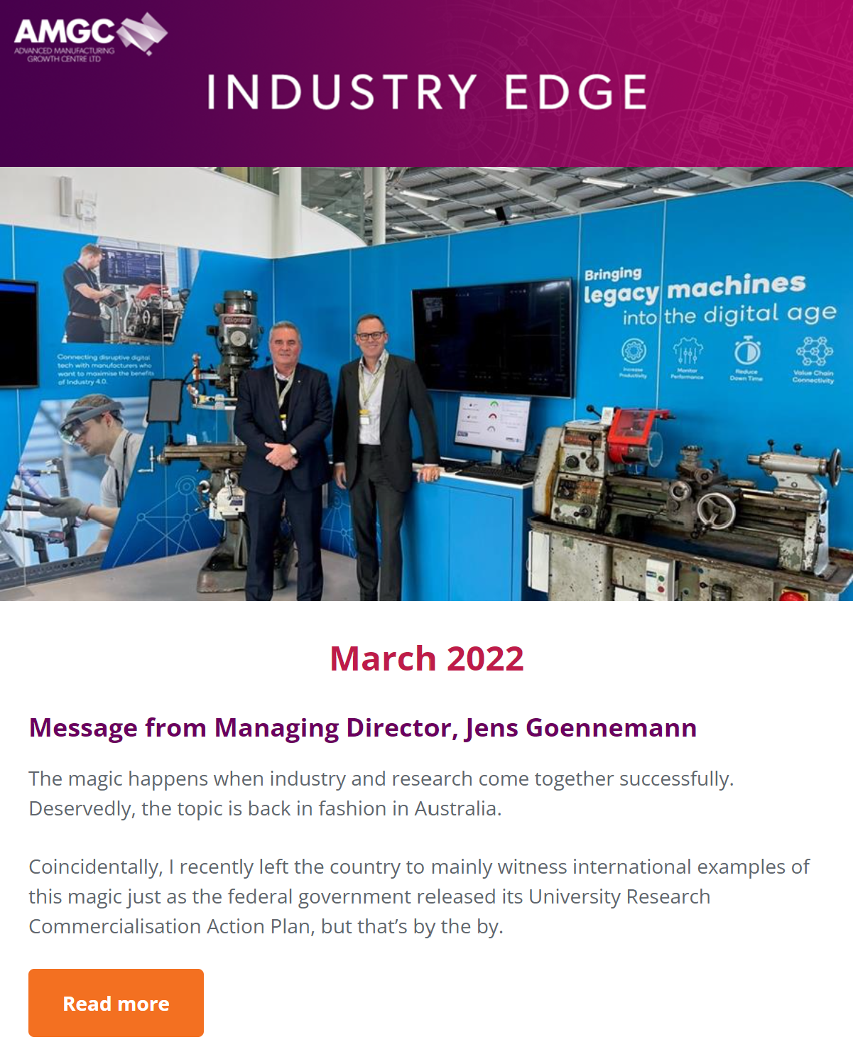 Industry Edge – April 2020