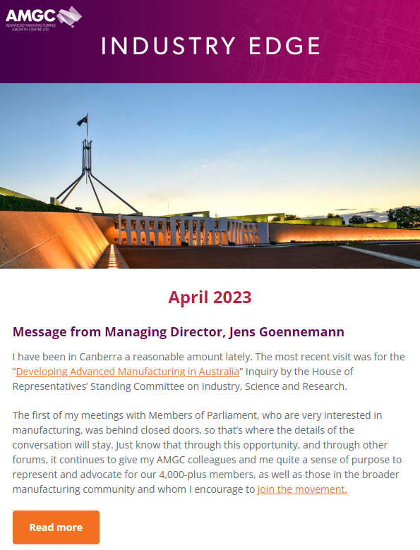 Industry Edge – April 2020